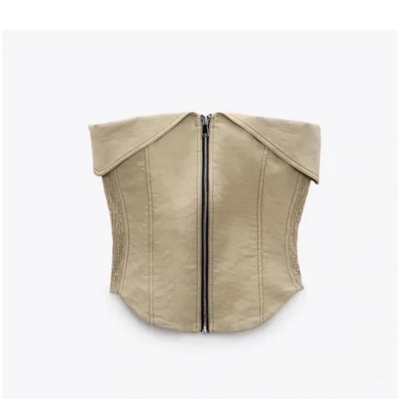 BNWT blogger favorite Zara corset - Picture 3 of 7